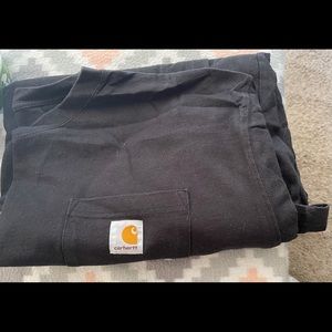 Black carhartt t shirt 2XL